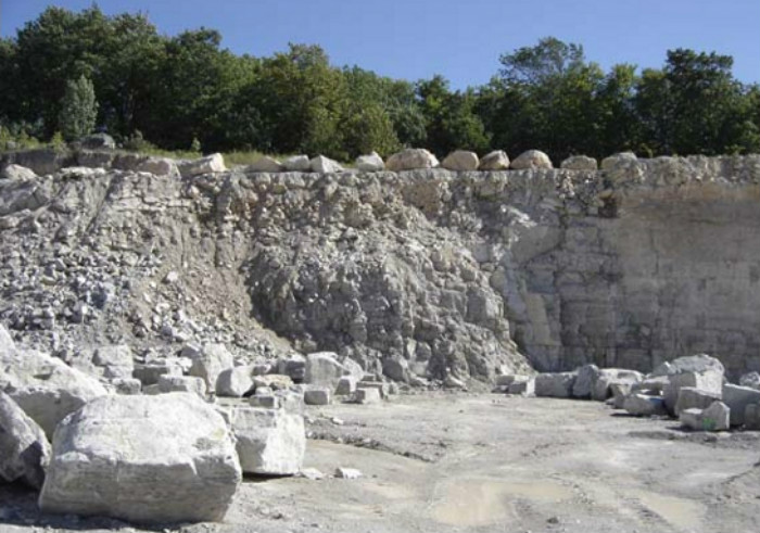 камък варовик кариера мина