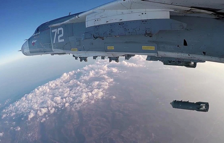 Руски бомбардировач в Сирия