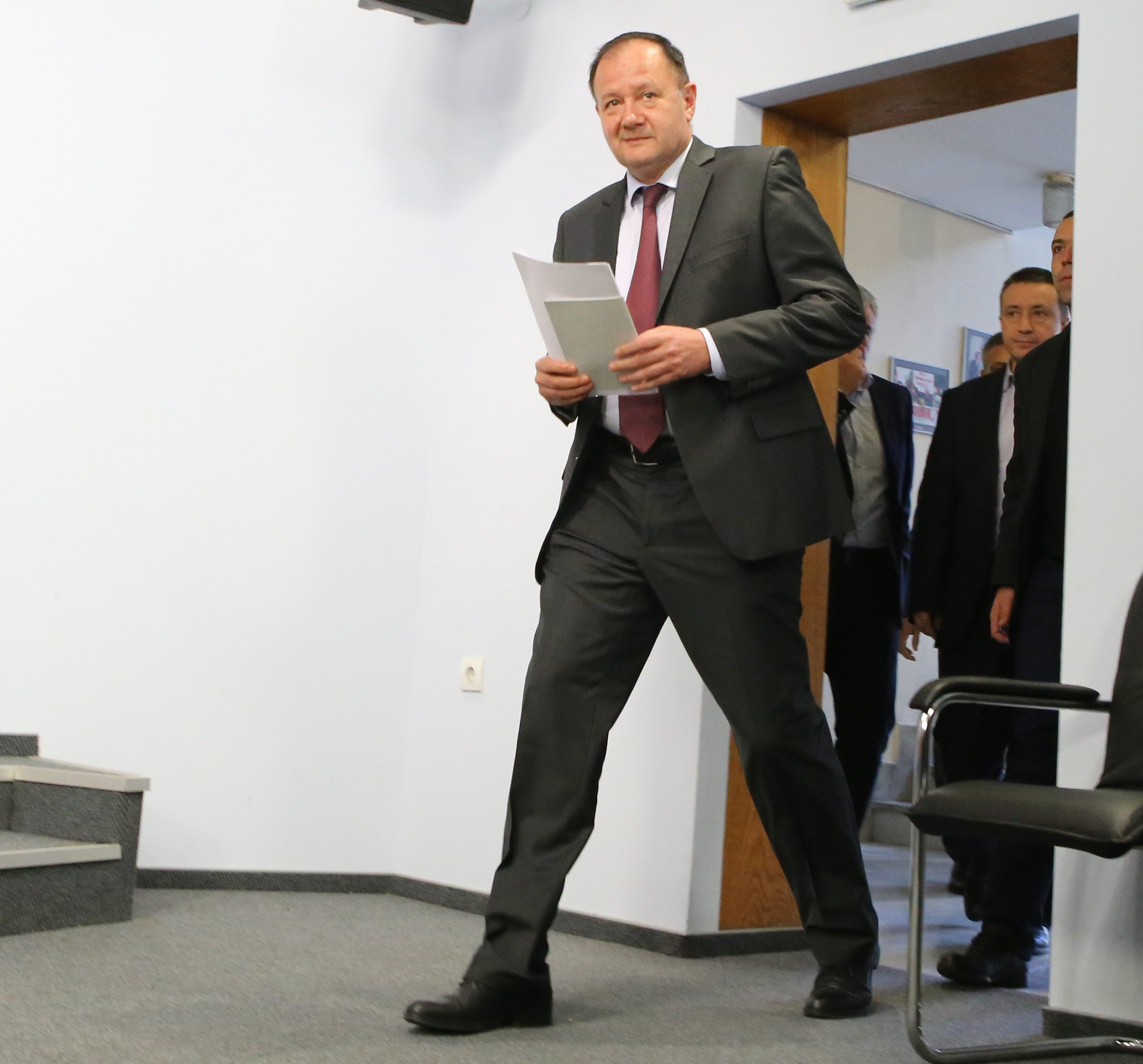Пресконференция на БСП - Михаил Миков