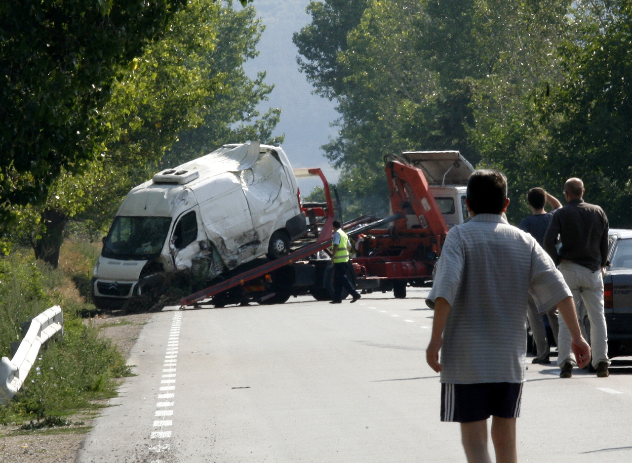 катастрофа на пътя София - Варна