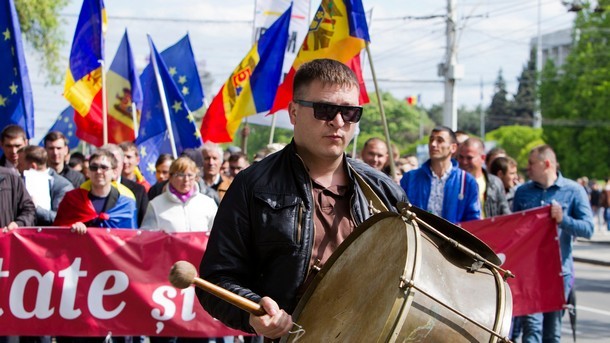 Молдова протест